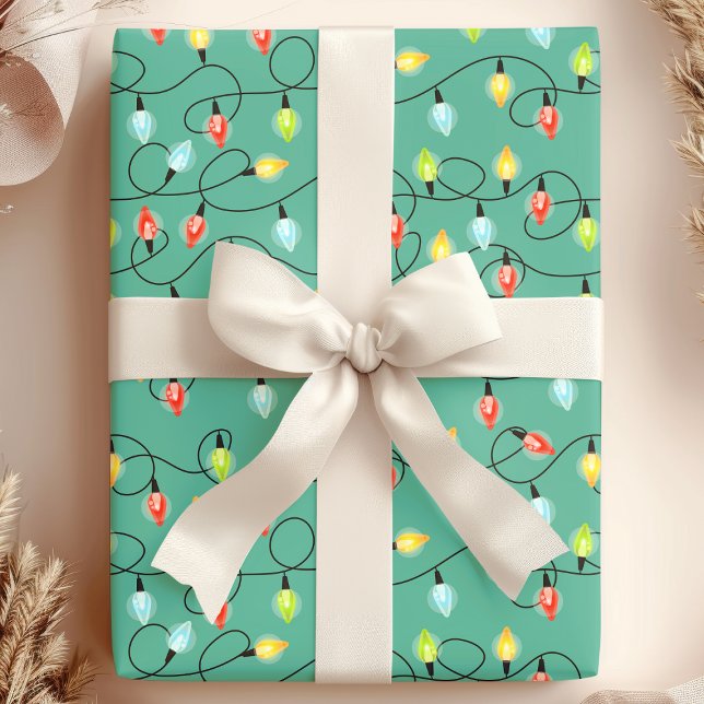 Väntande jul Ljus Helgdag Mönster Presentpapper (Skapare uppladdad)