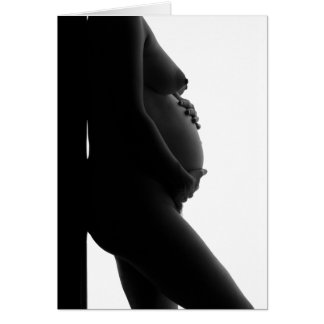 Väntande lek hälsningskort