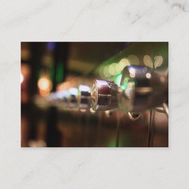 Väntande Maskin-knop (2) Visitkort (Framsida)