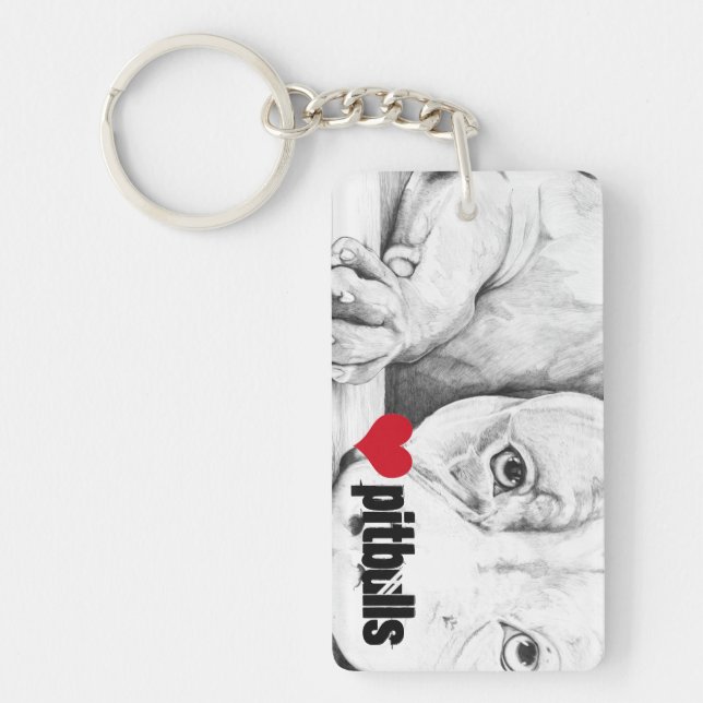 Väntande patienter (hjärtrytm) nyckelring (Framsidan)