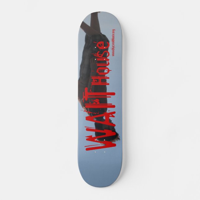 VÄNTANhusSkateboard… Skateboard Bräda 20 Cm (Framsida)
