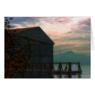 Väntar bara hälsningskort