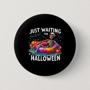 Väntar bara på Halloween 1 Knapp