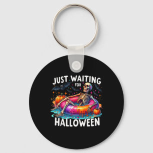 Väntar bara på Halloween 1 Nyckelring