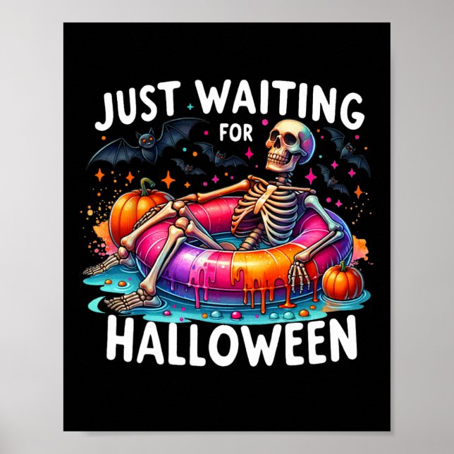 Väntar bara på Halloween 1 Poster (Framsidan)