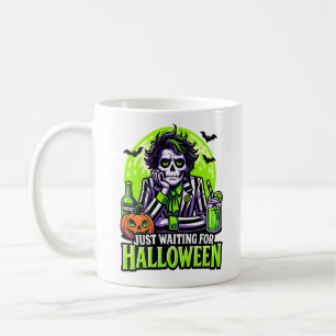 Väntar bara på Halloween – Rolig och kuslig säsong Kaffemugg