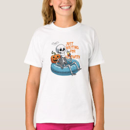 Väntar bara på Halloween – Roligt spökligt T Shirt