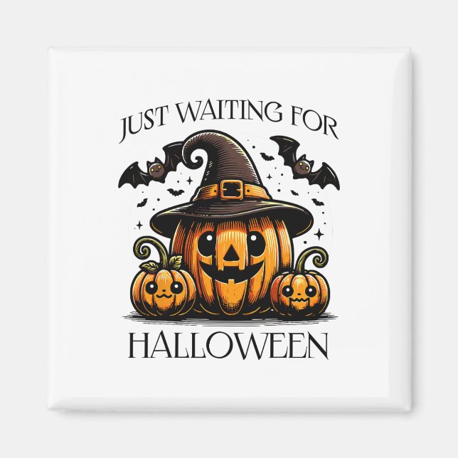 Väntar bara på Halloween-sommartalokusdockan Magnet (Framsidan)