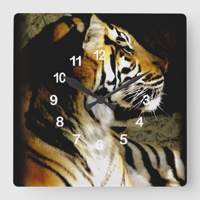 Väntar_ Fyrkantig Klocka (Framsida)