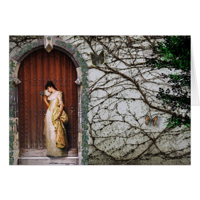 Väntar Hälsningskort (Framsidan Horizontal)