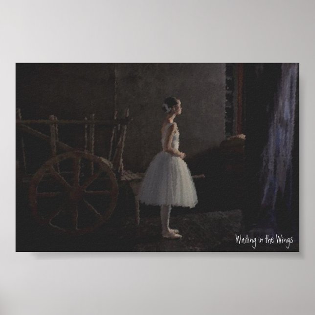 Väntar i Vingar Poster (Framsidan)