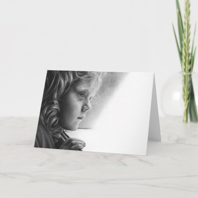 Väntar på apphälsningskort helgkort (Framsida)