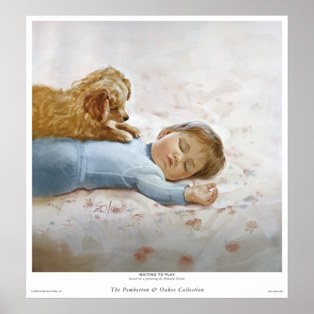 Väntar på att spela poster (Framsidan)