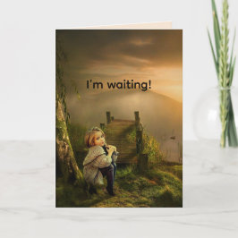 VÄNTAR PÅ ATT TÄNKA PÅ ATT DU SAKNAR DIG KORT