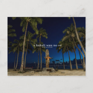 Väntar på dig Hawaii-vykort Vykort