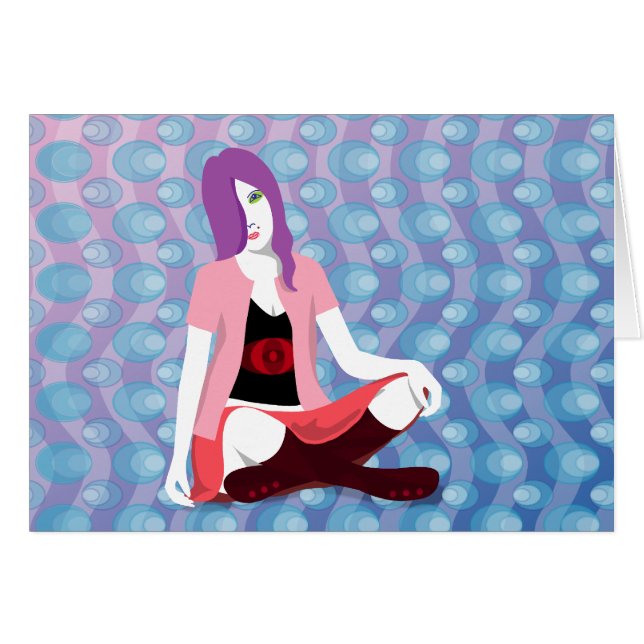 Väntar på dig OBS kort (Framsidan Horizontal)