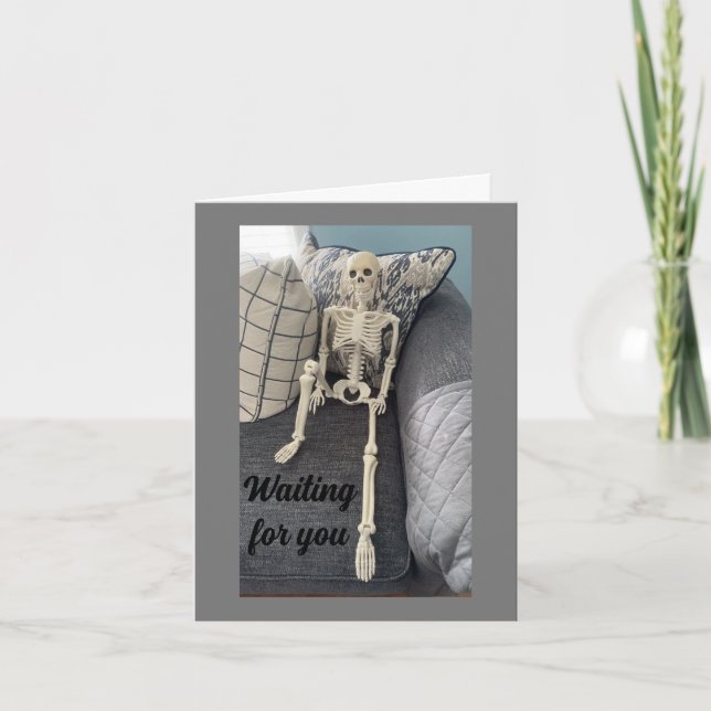 VÄNTAR PÅ DIG "TOOK LOOK DIN ÅLDER" KORT (Framsida)