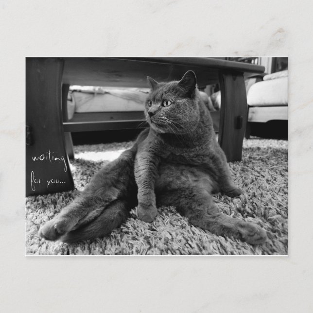 Väntar på dig - vykort (Framsida)