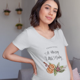 Väntar på en god liten jul i Baby T Shirt