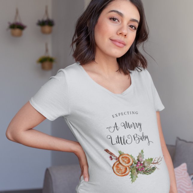 Väntar på en god liten jul i Baby T Shirt (Skapare uppladdad)