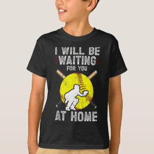 Väntar på er flickor Mjukt fångare Mjuk spelare T Shirt