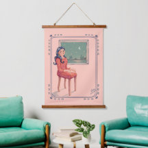 Väntar på fönstrets surreala hängande teori