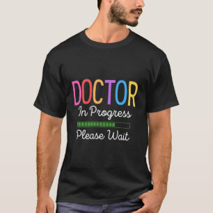 Väntar på framtida Doktor Gradu i doktor T Shirt