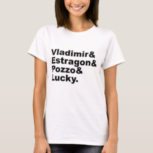 Väntar på Godot - Vladimir Estragon Pozzo Lucky Tee
