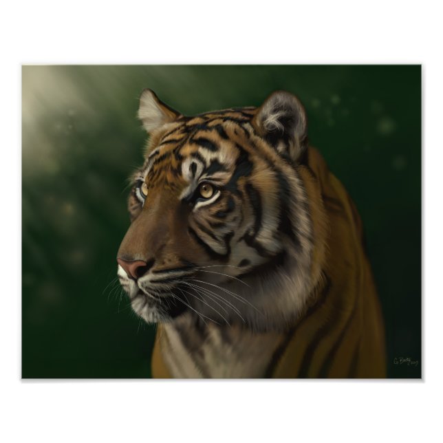 Väntar på gryningen - Gretchen Bartz Fototryck (Framsidan)