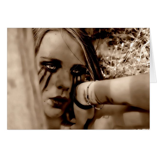 VÄNTAR PÅ.. HÄLSNINGSKORT (Framsidan Horizontal)