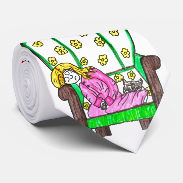 VÄNTAR PÅ JULTOMTEN slips (Rullad)