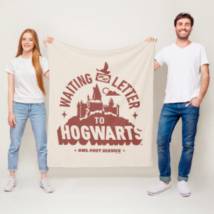 Väntar på mitt brev till HOGWARTS™ Fleecefilt
