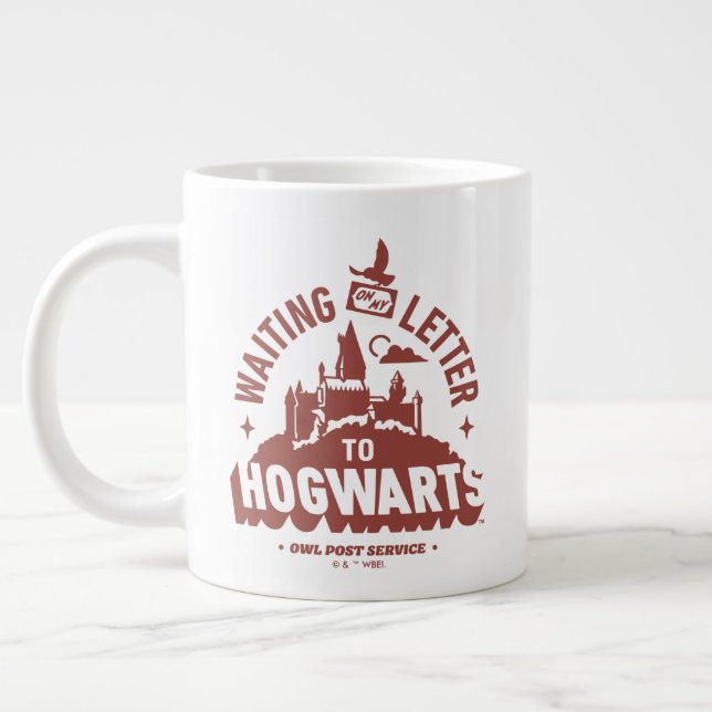 Väntar på mitt brev till HOGWARTS™ Jumbo Mugg (Vänster)