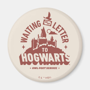 Väntar på mitt brev till HOGWARTS™ Magnet