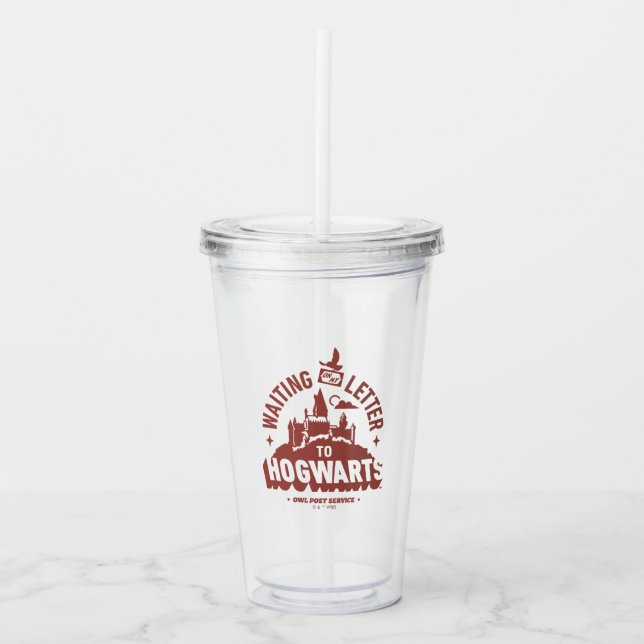 Väntar på mitt brev till HOGWARTS™ Take Away Mugg (Framsida)