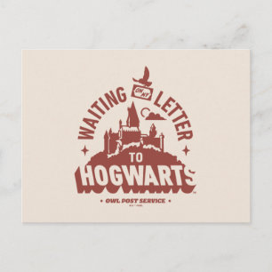Väntar på mitt brev till HOGWARTS™ Vykort