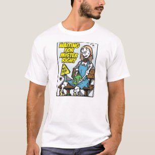 Väntar på Mr Höger Tee Shirt