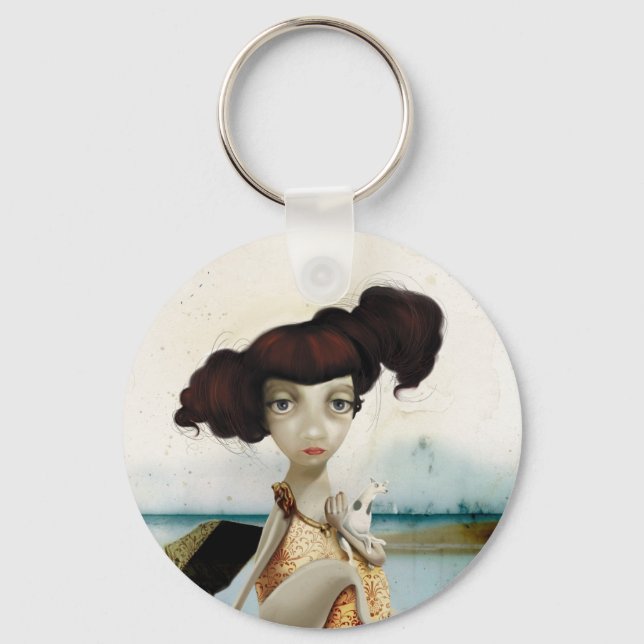 Väntar på.. nyckelring (Framsida)