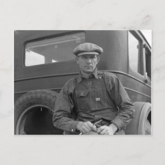 Väntar på orangar för plocka vykort