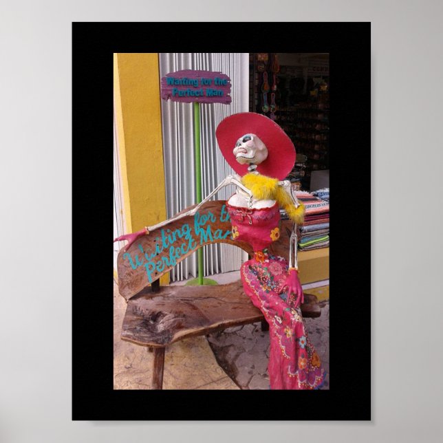 Väntar på Perfekt Man Poster (Framsidan)