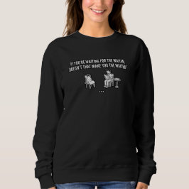 Väntar på servitören Roligt citat T Shirt