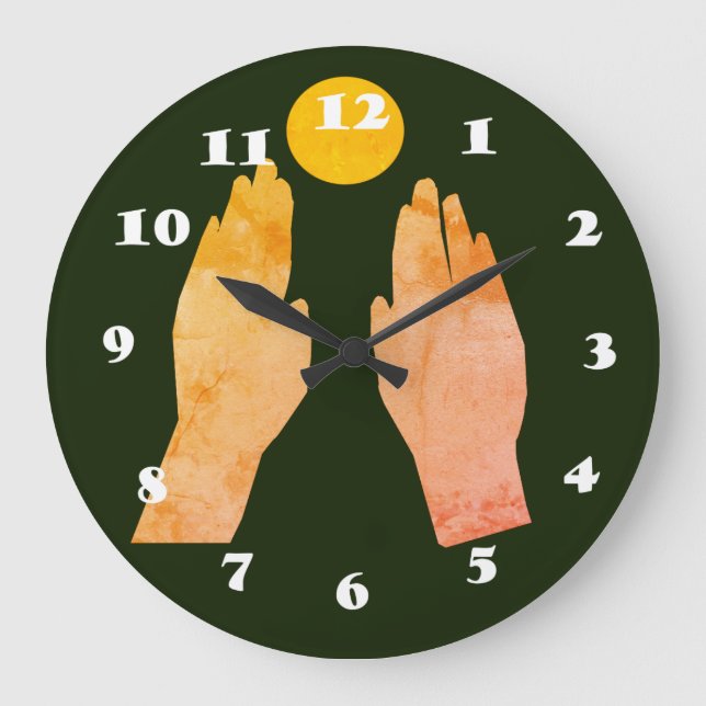 Väntar på Sol II Stor Klocka (Framsida)