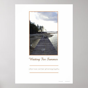 Väntar på sommar poster