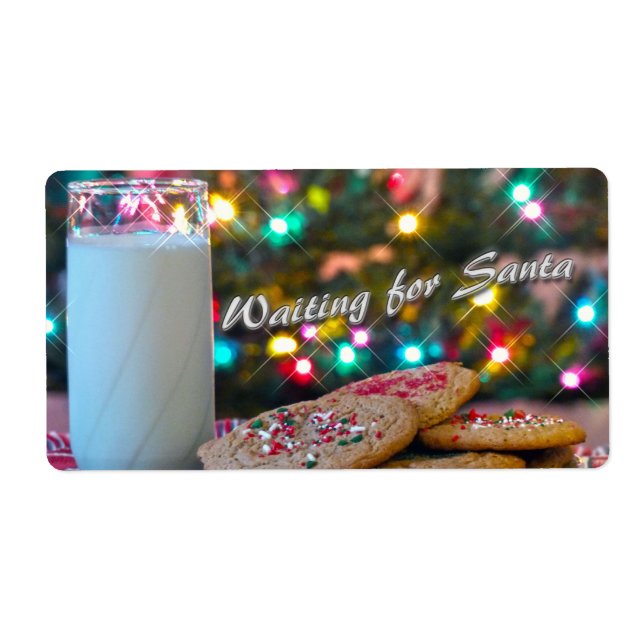 Väntar på tomten fraktsedel (Framsidan)