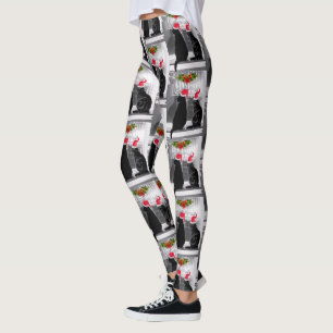 Väntar på tomten leggings