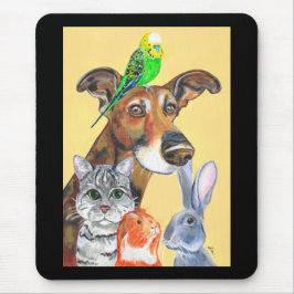 Väntar på utformningen av helg musmatta