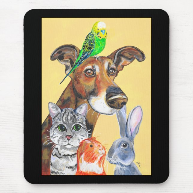 Väntar på utformningen av helg musmatta (Framsidan)