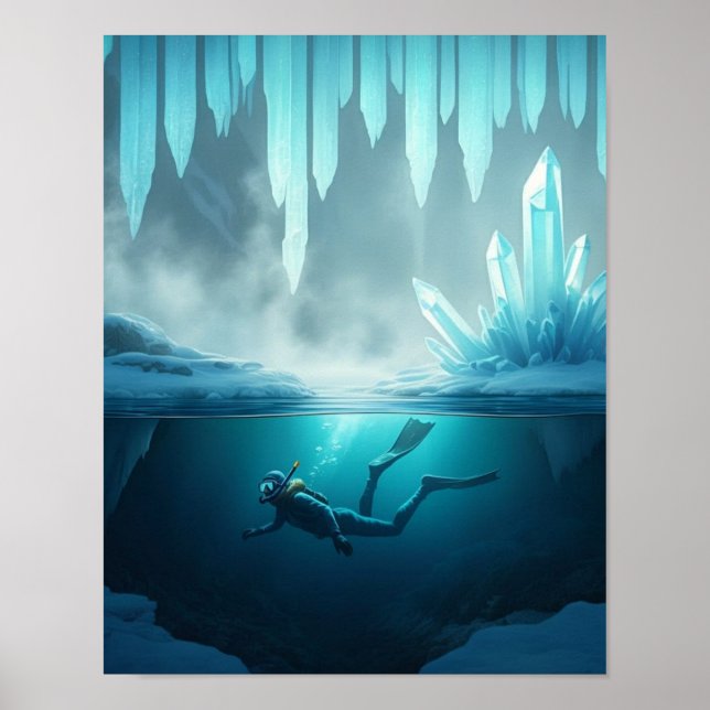 Väntar på vårens tö poster (Framsidan)