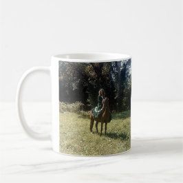 Väntar på zigenarkaffe Mugg