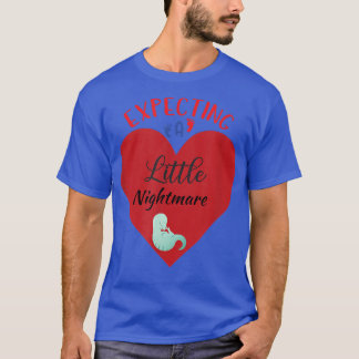 Väntar sig en liten mardröm Dinosaur T Rex Mamma P Shirt